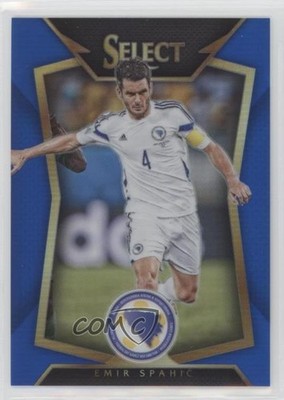 2015-16 Panini Select Blue Prizm 176/299 Emir Spahic #45 4t7