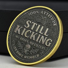 Vintage Old Timers Club Lifetime Member Coin - 100% Bitter Collector's Medallion