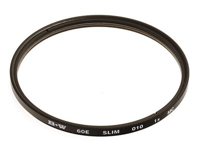B&W 60E SLIM 010 1x UV Filter Schutzfilter für   60mm Filtergewinde