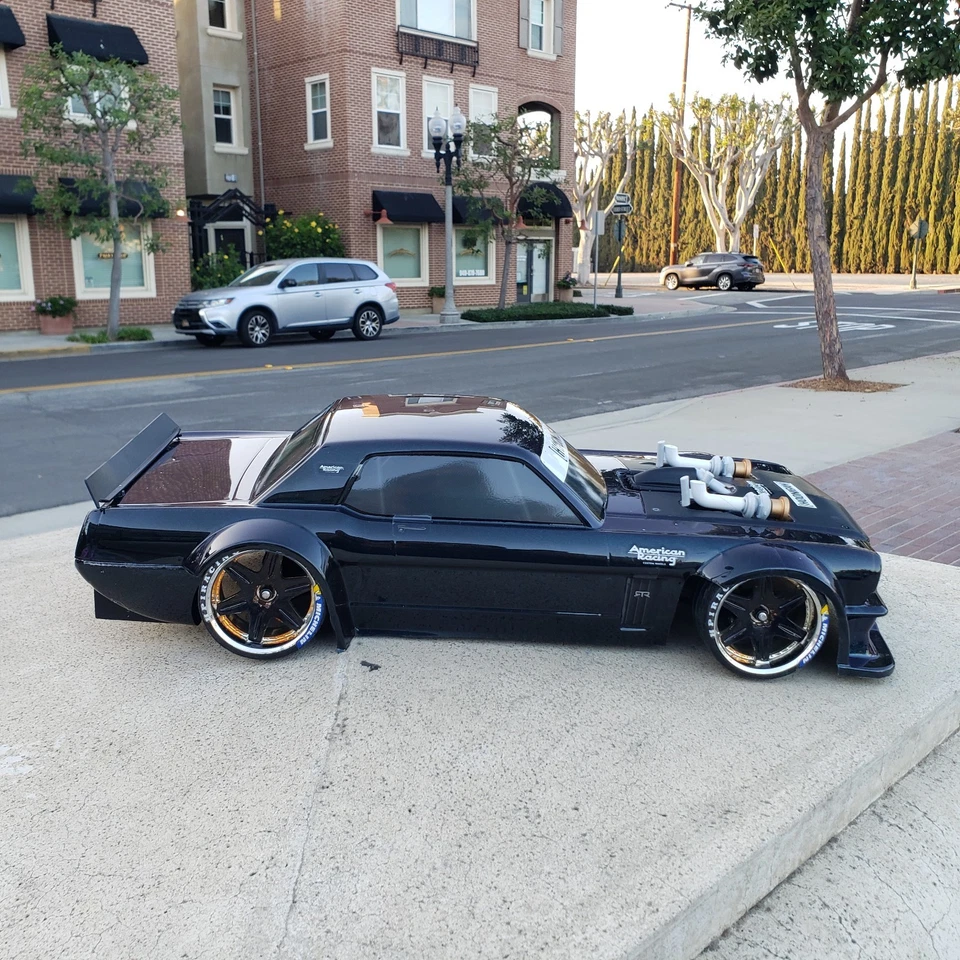 200mm 1/10 Custom HOONIGAN MUSTANG Body Only - 4Tec-2 RDS DC10 YD2 HPI MST - Image 4 of 4