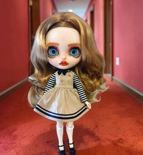 Stunning Customised OOAK Blythe Doll M3GAN Megan Full Set 