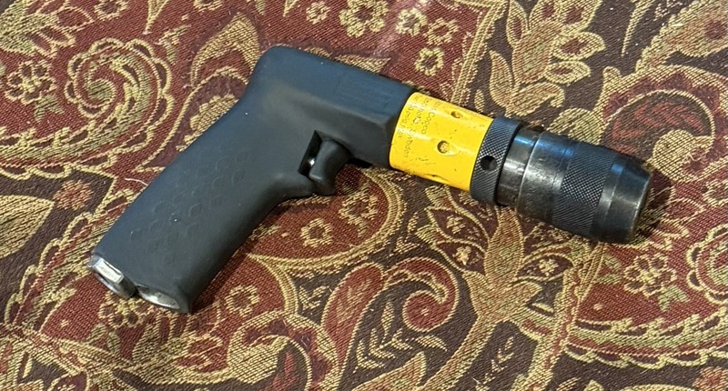 Atlas Copco LBB16 EPX-033-U Pneumatic Drill 3300 RPM Aircraft Tool QC Chuck