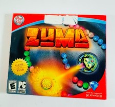 Zuma Pop Cap Win Mac PC CD ROM Software Video Game Computer 2003 ML443/ML445