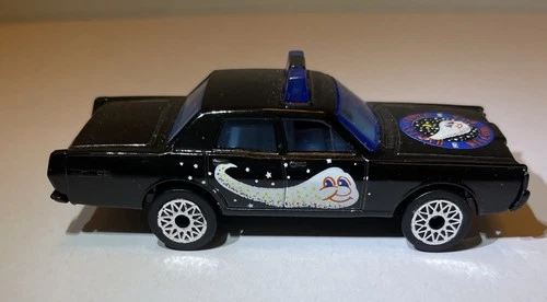 Vintage Matchbox “Welcome Back Halley’s Comet” Mercury Police Car 1978 Excellent