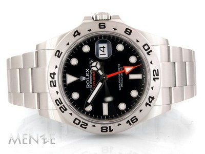 Rolex Explorer II 226570 Edelstahl 42 mm Black B+P 04/2022 Uhr (14583)