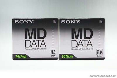[Brand New] Sony Data Mini Disc 140MB (MMD-140) 2p Sealed Unopened [JPN] MD-DATA
