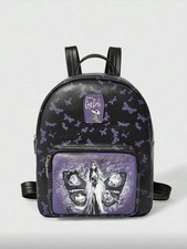 NEW Tim Burton's Corpse Bride Mini Backpack Butterfly Bag Victor Emily Scraps 