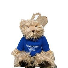 Teddy Bear Emblem Ford 1st line soft toy souvenir gift for a child rare