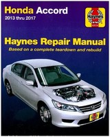 Honda Accord (13-17) Haynes Repair Manual (Usa) Haynes Publishing Taschenbuch