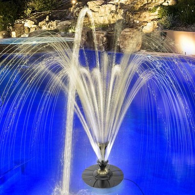 Small Pond Fountain with 32.8ft Power Cord Adapter, Electric Waterfall Founta...