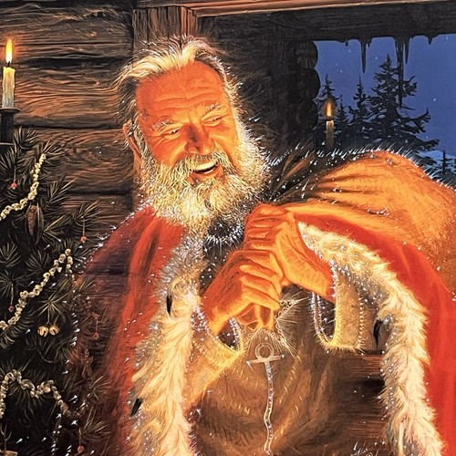 Stephen Lyman 1993 signiert nummeriert 2562/2750 The Spirit Of Christmas Lithographie - Bild 2 von 11