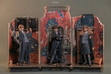 INART Harry Potter Trio Bundle Rooted Hair & Station 9 3/4 Diorama BNIB 1/6 Set