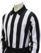 Smitty FBS-118 2 Stripe Elite Performance Interlock Football Referee Long Sl