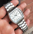 Seiko 1983 Vintage Retro Ultra Rare Auto TV White 24hr Sunburst Dial JDM OEM SS