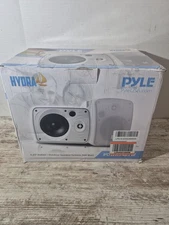 Pyle Hydra Outdoor Waterproof Wireless Bluetooth 6.5" Speakers (PDWR64BTB)