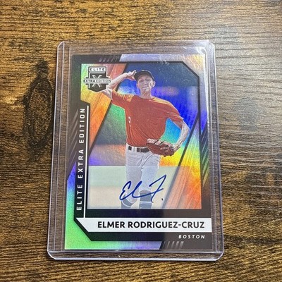 2021 Panini Elite Extra Edition - Elmer Rodriguez-Cruz #97 Signatures (AU, RC)
