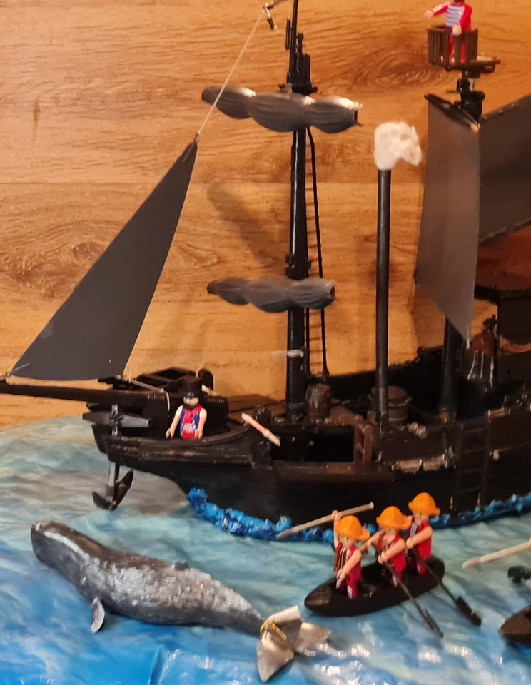 PLAYMOBIL CUSTOM WHALING SHIP UNIQUE - Image 2 of 4