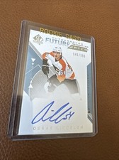2018-19 SP Authentic Oskar Lindblom /999 Auto Rookie Future Watch Flyers 2018