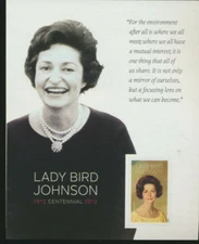 Lady Bird Johnson First Lady of United States #4716f Mint NH SINGLE  as shown