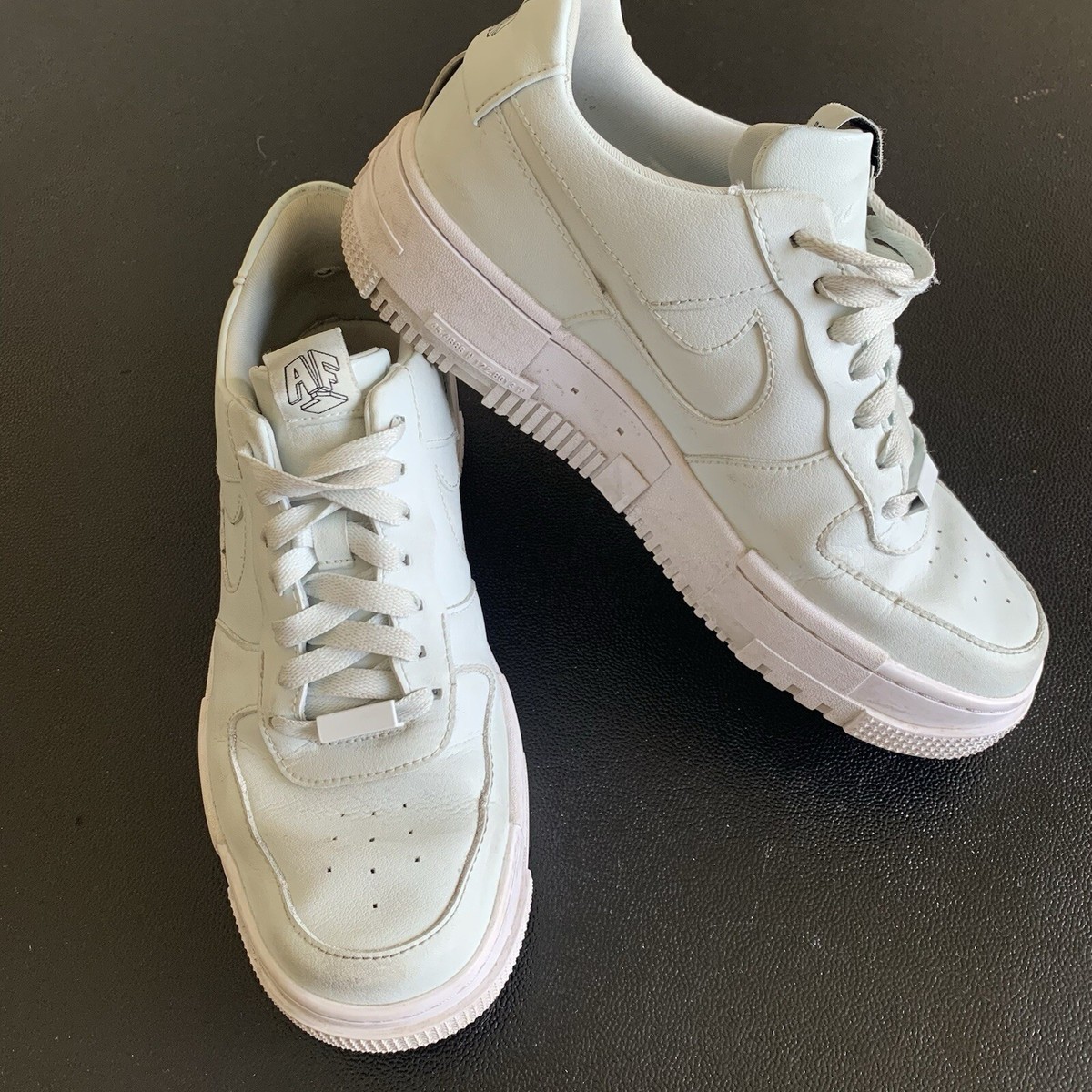 Nike Air Force 1 'Pixel Ghost Aqua' Leather CK6649-400