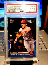 2022 Topps Now #29/49 Tommy Edman Postseason-Blue #PS66 Gem Mt. 10 'Young Phenom