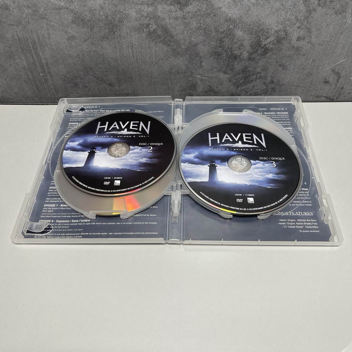 ヘイヴン5 DVD-BOX4 Haven - Season Five 5, Volume 1 (DVD, 2015, 4-Disc Set) Canadian