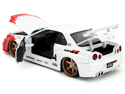 Ryuさん専用　 ボディ Nissan R34 Skyline 未塗装 NISSANスカイラインBNR34塗装済ボディ(メタリックブルー) [48716
