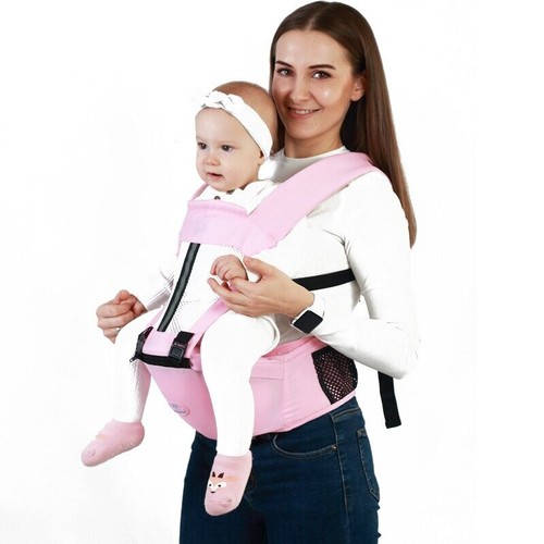 Ergonomic Baby Infant Hip Seat Front Face Kangaroo Travelling Backpack - Picture 4 of 15
