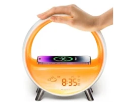 Dekala Arches Gradual Sunrise Alarm Clock with Wireless Charging.