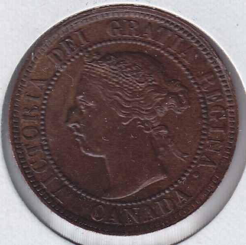 1893 Canada Large One Cent - Nice MS62 RB example C3 - Picture 2 of 2