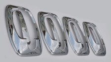 Chrome Door Handle Trim Set Covers To Fit Citroen Relay (2006+)