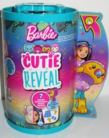 Mattel HKR16 Barbie Cutie Reveal Chelsea Puppe Im TukankostüM - Jungle Serie
