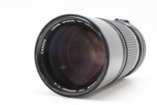   EXC     CANON NEW FD 200mm F4 NFD Telephoto MF Lens For FD Mount From JAPAN