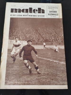 COLLECTION DE MATCH L'INTRAN. Années 1930-31. EUR 22,00 - FR