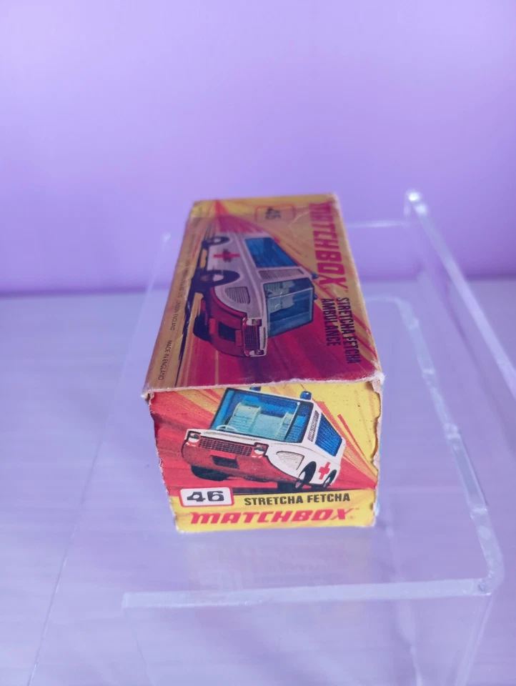 🔥🔥🔥Matchbox lesney Superfast Stretcha Fetcha Ambulance n.46- 1971 🔥🔥🔥 - Immagine 3 di 4