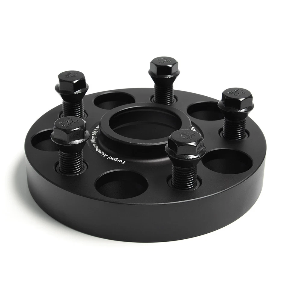 Separadores de rueda centrados en el cubo 25 mm 1" 2 piezas 5x112 HB66,5 aptos para Audi A4 S4 A5 S5 2009-2019 Foto 2 de 4