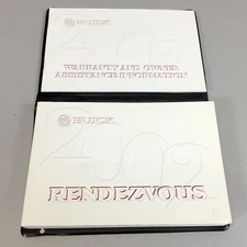 2002 Buick Rendezvous Factory Original Glovebox Owners Manual Book Portfolio