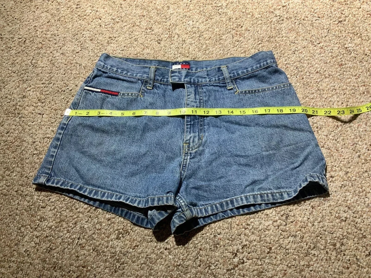 Vintage Tommy Hilfiger Jean Shorts Flag Junior | eBay