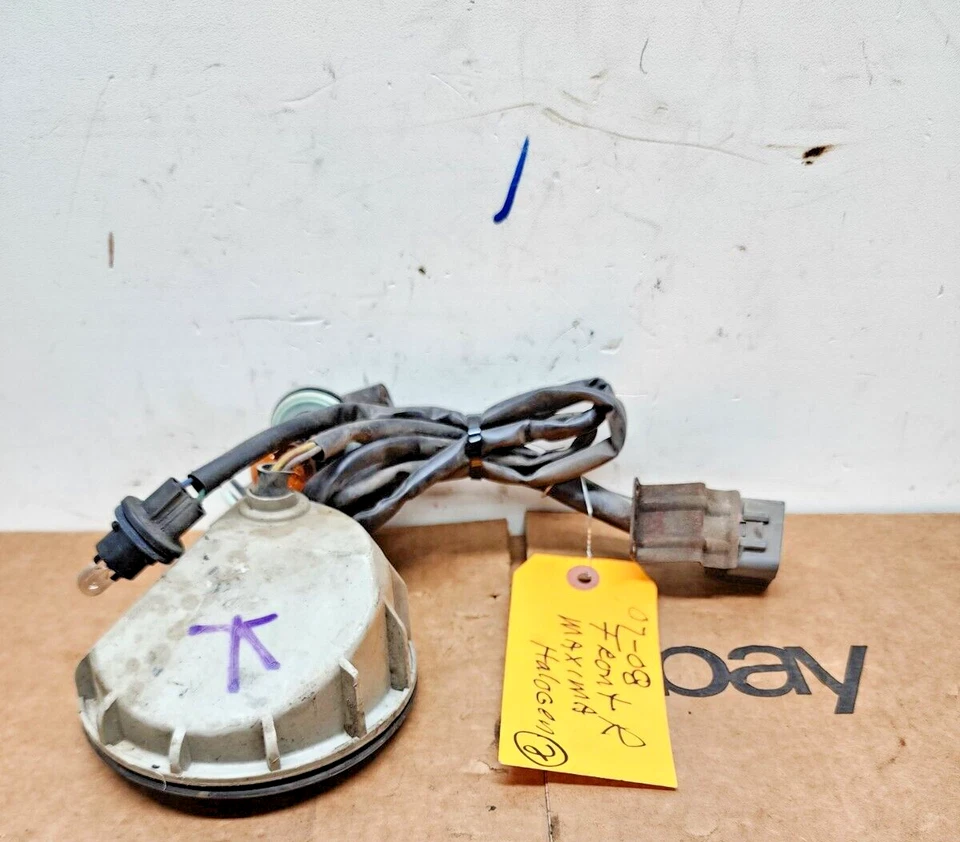 2007-2008 Nissan Maxima Headlamp Wiring Harness Connectors Left or Right OEM - Image 2 of 3