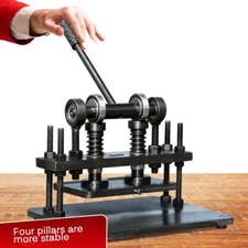 Handmade Leather Cutting Machine Embossing Machine Perforating Cloth Rubber