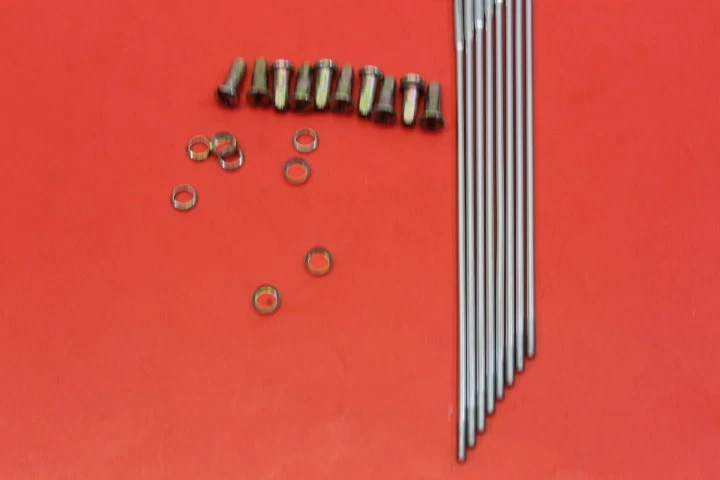 JUEGO DE RADIOS HONDA XL250 SL250S BS 8X193,5 CANTIDAD 8 PIEZAS # 97616-6922710 NUEVO DE STOCK Foto 4 de 4