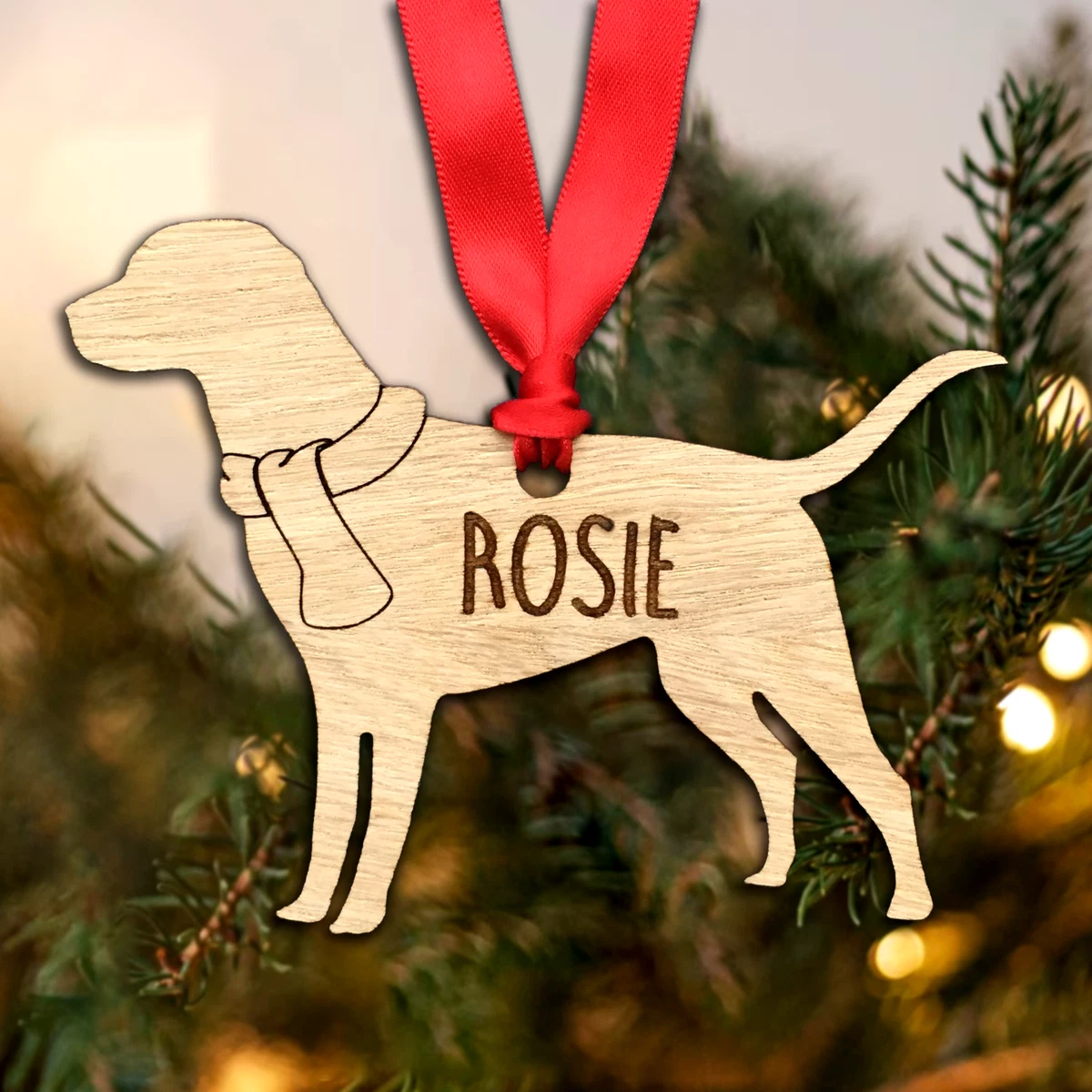 tesori dell' Caroline BB4185GF Merry Christmas Tree Glen di Imal Tan