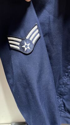 DSCP Wings Collection U.S. Airforce Jacket Men's Size 44L Navy