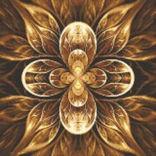 Kit de pintura de diamantes - Mandala - la flor de la vida por Diamondmosaic