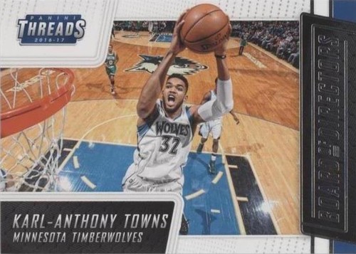 2016 Panini Flawless Karl Anthony Towns Gold Premium Ink Auto /10