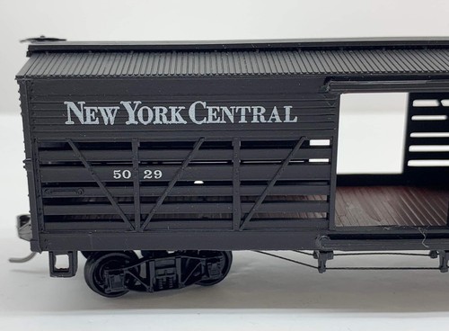 Stock Car For Railroad New York Central Old Timer #5029 Unbranded HO - Picture 5 of 12