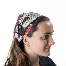 Ladies womens headband hairband head hair wrap band turban yoga elastic chemo