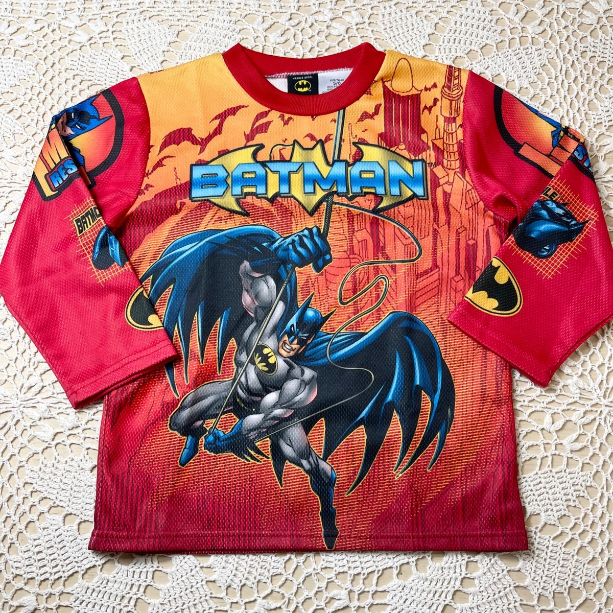 Red hotsell batman shirt