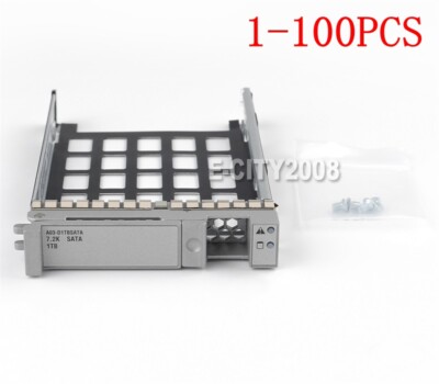 Lot 800-35052 Cisco UCS C220 C240 C460 SAS SATA 2.5'' Hard Drive Tray + Screws