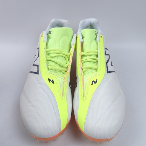 New Balance Burnx4 Lacrosse Shoe Mens Size 11 D White Green Orange  - 第 3/9 張圖片